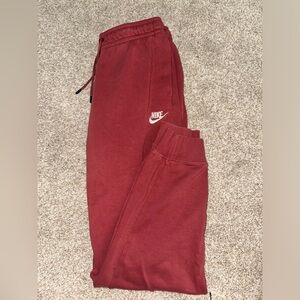 Pink Nike sweatpants